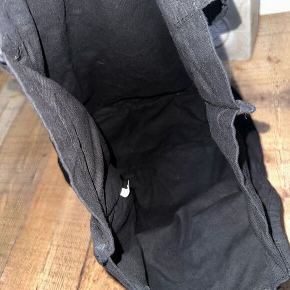 Canvas Tote Shopping Bag Magnolia Waco Texas Black - Picture 9 of 9